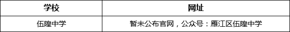 資陽市伍隍中學(xué)網(wǎng)址是什么？