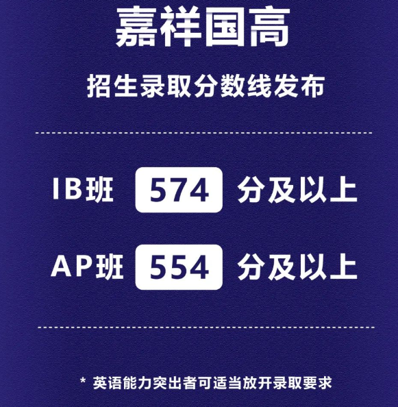 2023年成都市錦江區(qū)嘉祥外國(guó)語高級(jí)中學(xué)國(guó)際部招生條件是