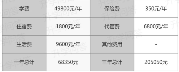 成都市金牛區(qū)實外高級中學擇校費多少？