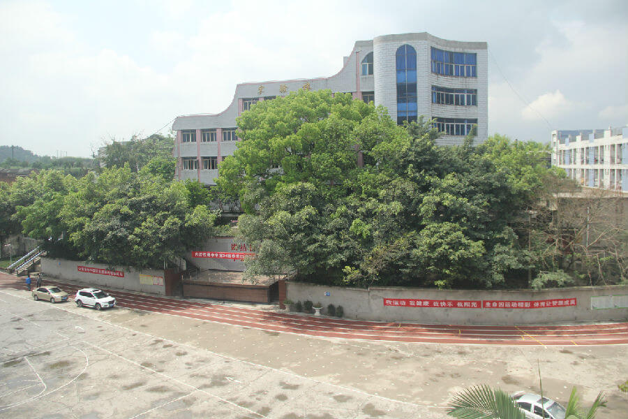 內(nèi)江鐵路中學校園風采