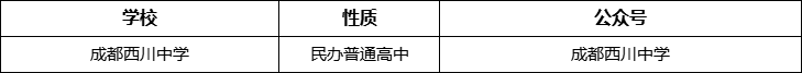 成都市成都西川中學(xué)官網(wǎng)、網(wǎng)址、官方網(wǎng)站
