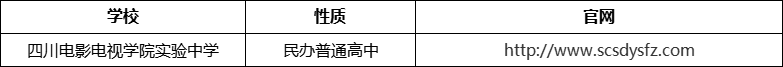 成都市四川電影電視學(xué)院實驗中學(xué)官網(wǎng)、網(wǎng)址、官方網(wǎng)站